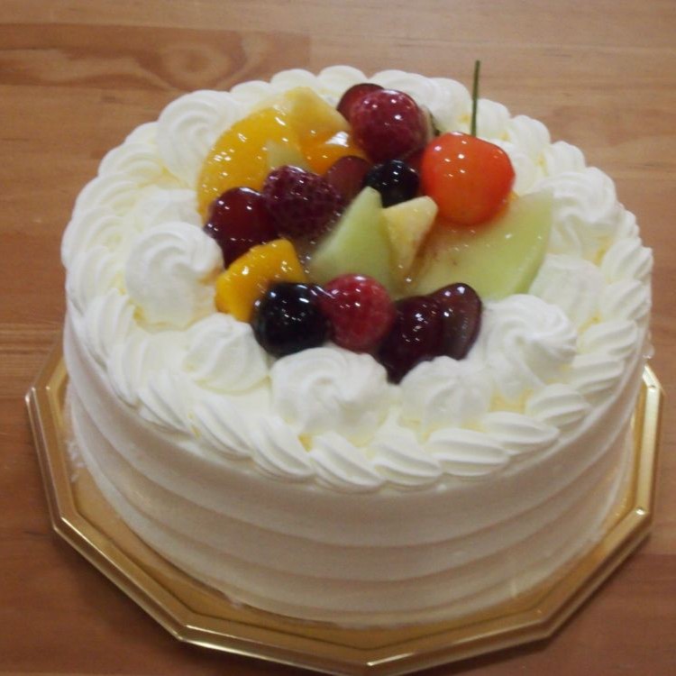 バースデーケーキ(生クリーム)4号~7号