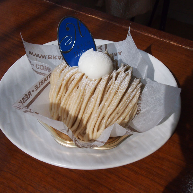 和栗のモンブラン