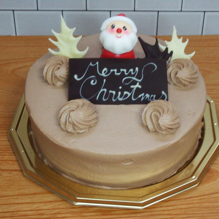 クリスマスケーキ(チョコクリーム)