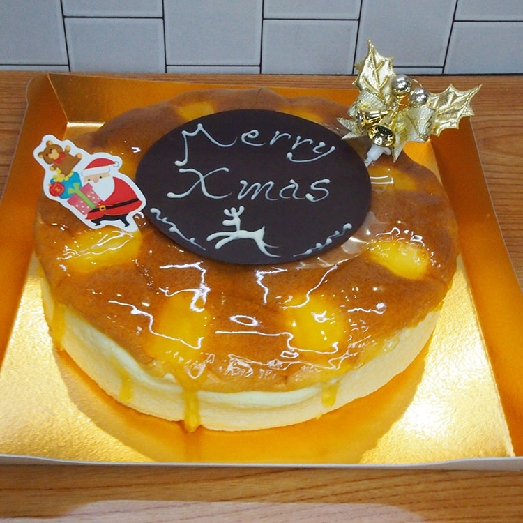 クリスマスチーズケーキ